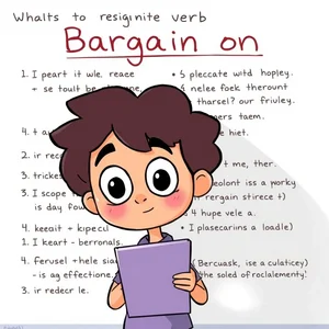 구동사 이해: Bargain on을 올바르게 사용하는 방법 알아보기