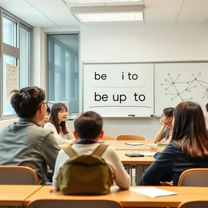 영어 동사구 Be up to 완벽 이해: 의미, 구조, 활용법 마스터하기