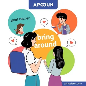 "Bring Around" Deyimsel Fiili: Anlamları, Kullanımı ve Örnekler (TR)