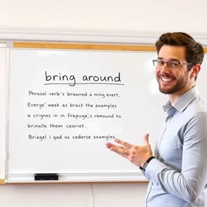 동사구 Bring Around 완벽 이해: 의미, 용법, 유의어 총정리!