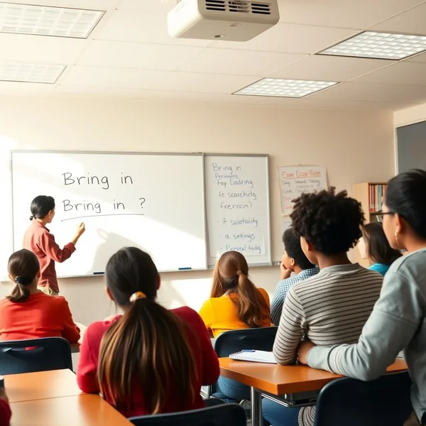 Understanding the English Phrasal Verb Bring in