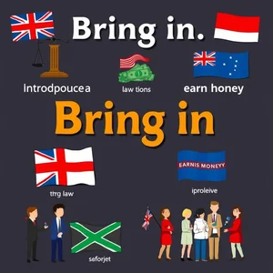 Comprendre "Bring in": Significations et usages du verbe à particule