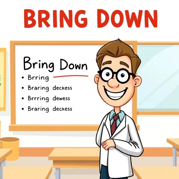 Understanding the phrasal verb Bring Down