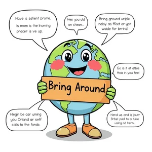Das Phrasalverb Bring Around verstehen: Bedeutungen und Verwendung