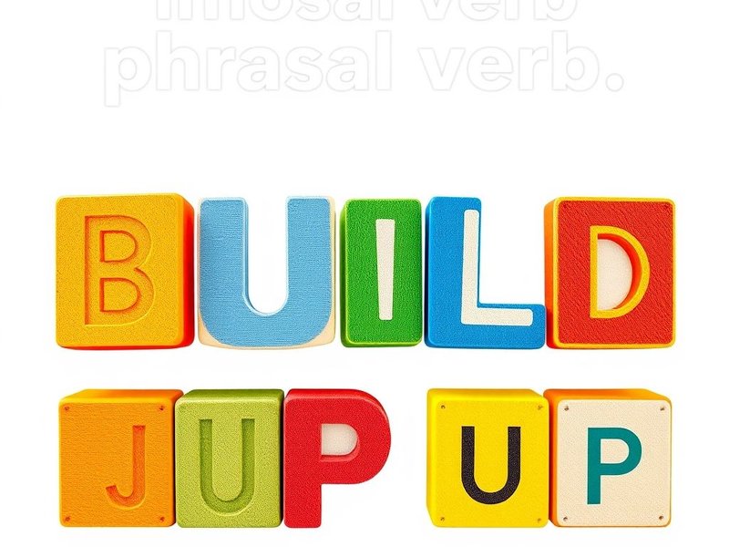 Das Phrasalverb Build Up verstehen: Richtige Anwendung im Englischen