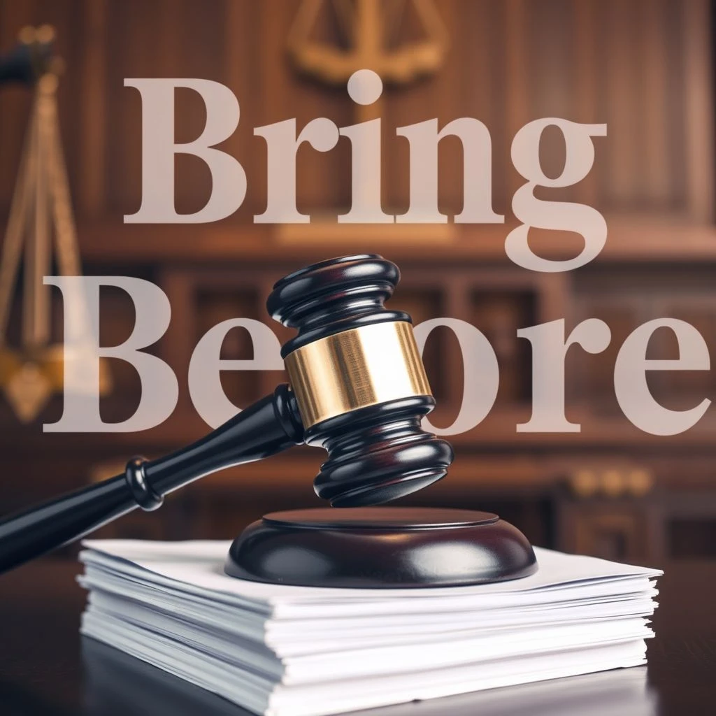Entfaltung von 'Bring before': Dein Leitfaden zu diesem formellen Phrasalverb