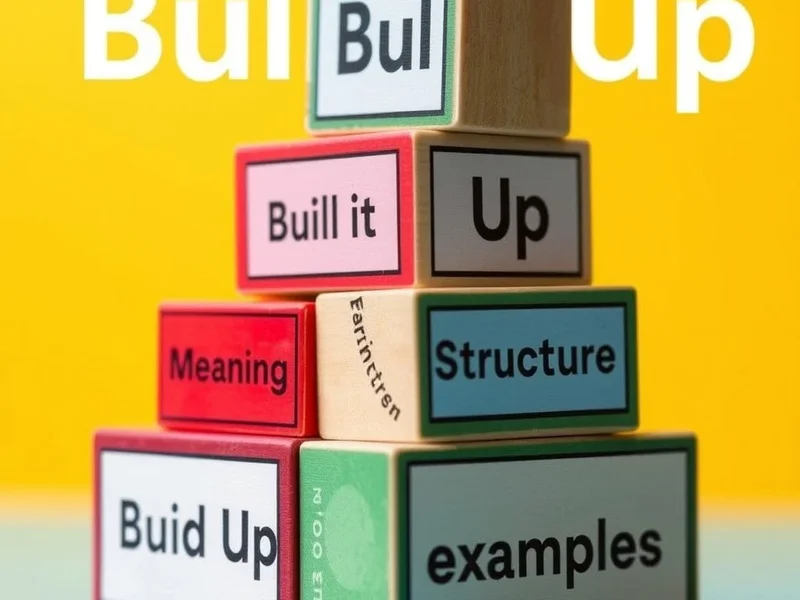 Panduan Lengkap: Memahami Phrasal Verb Build Up dalam Bahasa Inggris