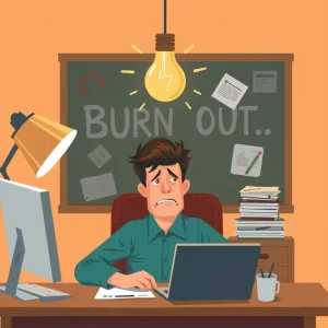 فهم الفعل المركب Burn out: المعاني والاستخدام