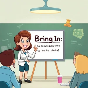 فهم فعل Bring in: المعاني والاستخدامات لتعزيز مفرداتك الإنجليزية