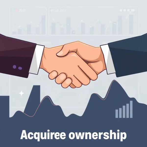 Image montrant une poignée de main au-dessus d’un contrat, symbolisant comment buy out une entreprise