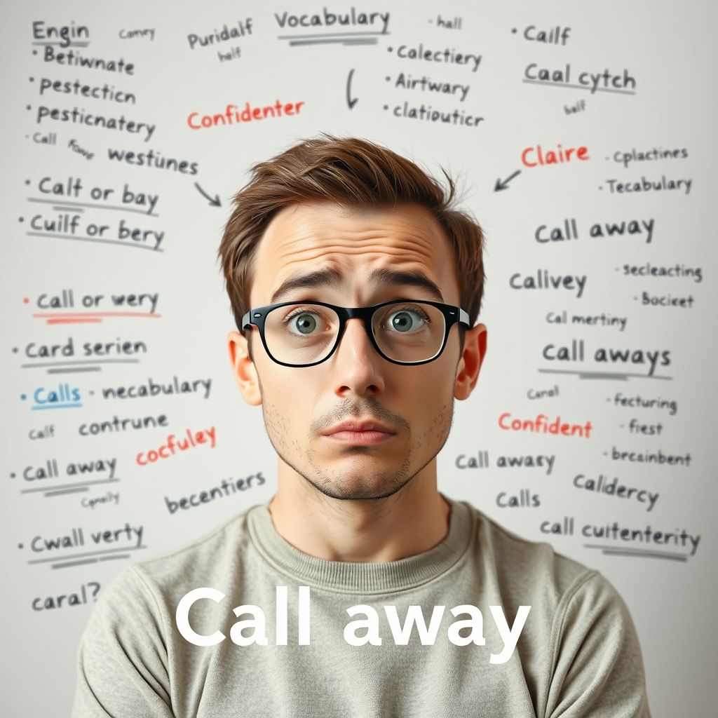 فك شيفرة Call Away: دليلك لفهم واستخدام هذا الفعل المركب الأساسي في الإنجليزية