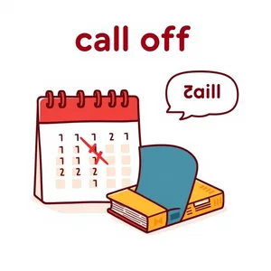 Call off erklärt – Ihr umfassender Leitfaden zum englischen Phrasal Verb