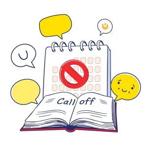 Call off อธิบาย คู่มือฉบับสมบูรณ์เกี่ยวกับวลีกริยาอังกฤษนี้ เข้าใจทุกความหมายและการใช้งาน