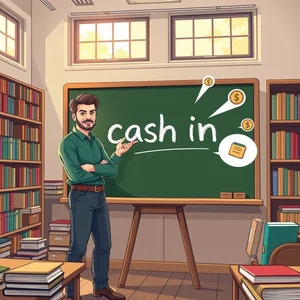 Comprendere il Verbo Frasale Cash in: Significati, Uso ed Esempi in Inglese