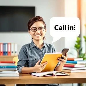 ทำความเข้าใจวลีวิเศษณ์ Call in ความหมายและการใช้งานแบบครบถ้วน