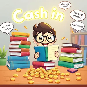 理解短语动词Cash in含义及用法提升英语词汇量和习惯表达