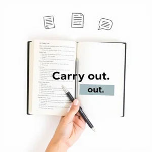 英語の句動詞Carry out徹底解説と実行力アップの効果的な方法