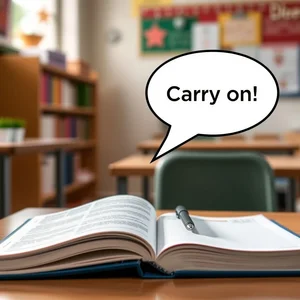 Carry on: Понимание фразового глагола, значения и употребление