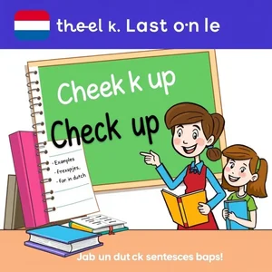 Check up on: Begrijp het werkwoord met voorzetsel en gebruik het correct