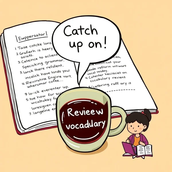 Understanding how to use the phrasal verb Catch up on