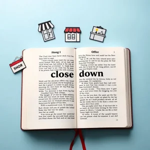 Close Down Phrasal Verbünü Anlamak: Anlamları ve Kullanımı Rehberi