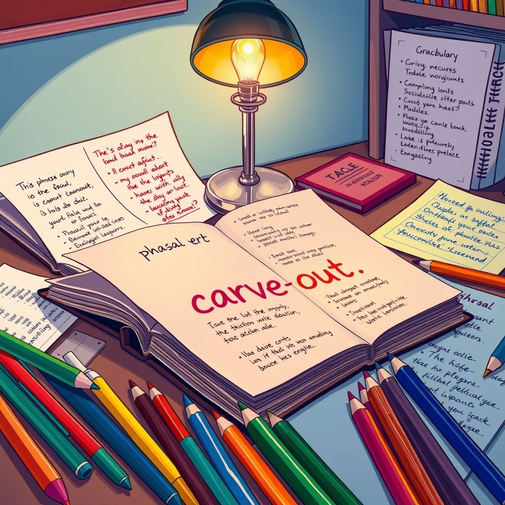 Comprendere il Verbo Frazale Carve Out Significato e Uso in Inglese