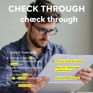 Comprendere il Verbo Frasale Check through e Usarlo Correttamente in Inglese