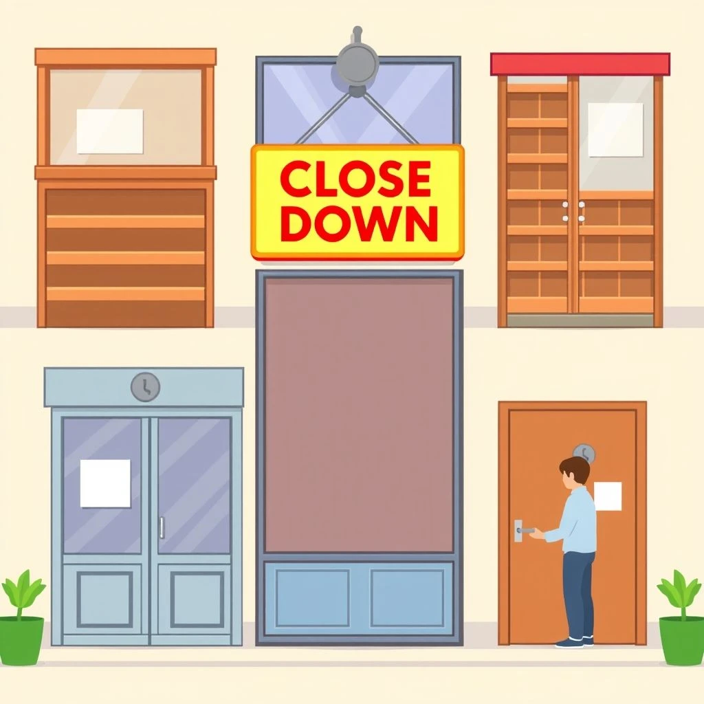 Comprendre le verbe à particule Close Down : Guide de ses significations et de son utilisation