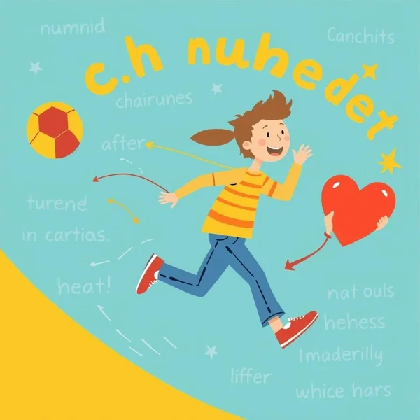 A dynamic illustration for the phrasal verb Chase After