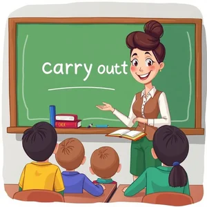 Het Engelse Werkwoord Carry out: Hoe je Acties Effectief Carry out