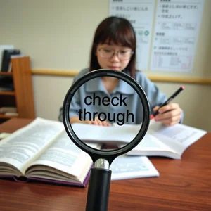 句動詞「Check through」の理解と使い方ガイド｜Check throughで英語表現力アップ