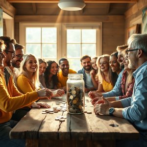 Memahami Phrasal Verb Chip in Makna, Penggunaan, dan Contoh