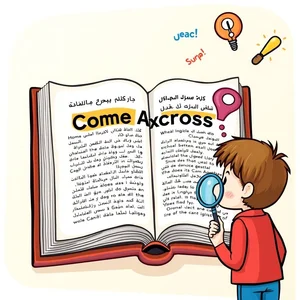 فهم Come across: دليلك لاستخدام الفعل المركب في الإنجليزية بثقة وسهولة
