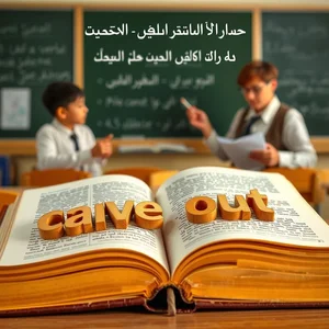 Carve out: فهم الفعل المركب والمعنى والاستخدام في الإنجليزية