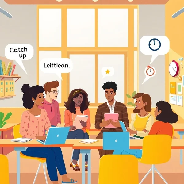 Understanding the phrasal verb Catch up