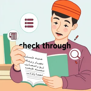 فهم الفعل المركب كيف تستخدم Check through بشكل صحيح وتوسع لغتك