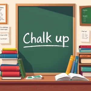 Chalk up 解析短语动词Chalk up的正确用法与实践