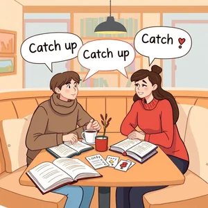 Catch up 완전정복: 구동사 의미와 구조부터 동의어, 연습까지 한눈에 Catch up