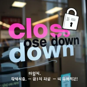 구동사 Close down 완벽 정복: 의미, 구조, 동의어, 연습으로 끝내기