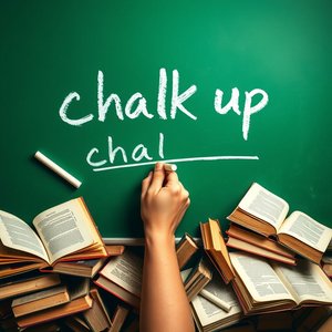 Chalk up 영어 구동사 이해하기와 올바른 사용법 한눈에 배우기
