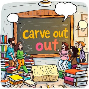 동사구 Carve out 의미와 구조, 동의어, 연습문제까지 한 번에 이해하기