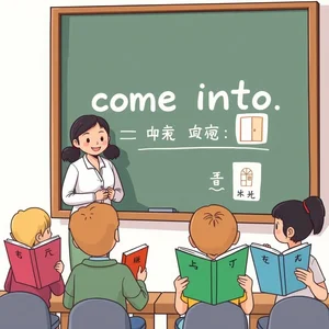 Come into 理解含义用法结构同义词练习结论让你全面掌握