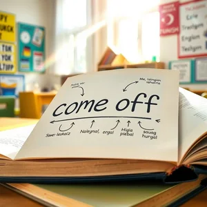 Come Off Phrasal Verbi Anlamak: Anlamlar ve Kullanımda Ustalık Kazanın
