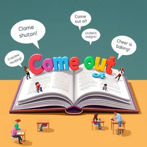 Come out ofを完全理解：意味・文型・類義語・練習問題で英語力アップ