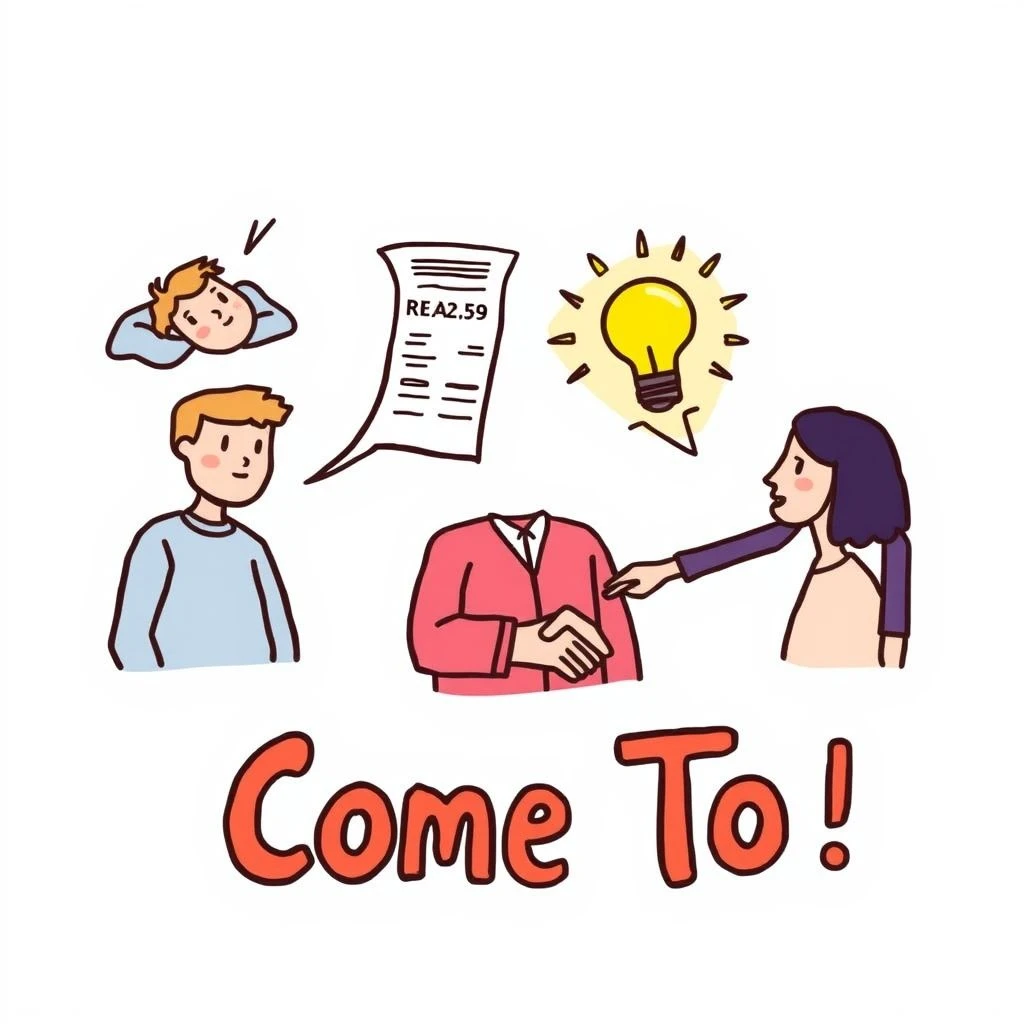 Come to: Comprendere il Verbo Frasale Inglese e Usarlo Correttamente