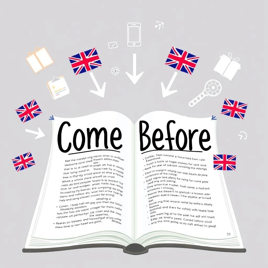 Come Before İngilizce Phrasal Verb’ü Anlama ve Doğru Kullanımı