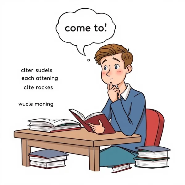 Understanding the English Phrasal Verb Come To