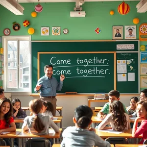 فهم الفعل المركب Come together المعنى والاستخدام وأمثلة عملية