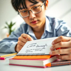 Come throughを使いこなす 句動詞「Come Through」の意味・使い方・例文・類義語・練習