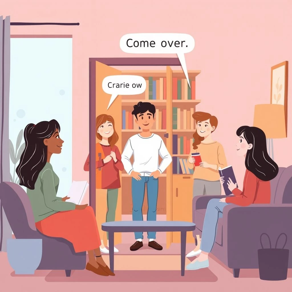 Come over 완전정복: 구동사 의미·사용법·구조·동의어·연습문제로 실력 UP